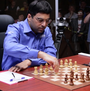 Viswanathan Anand - the former global chess champion from India