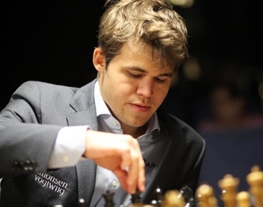 Rapid match Magnus Carlsen vs Borki Predojevic in Lillehammer