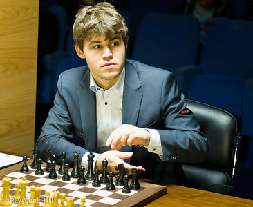 From top left clockwise, World's #1 rated, Magnus Carlsen, Vladimir Kramnik  (#3), Levon Aronian (#2), Alexander Grischuk (#1…